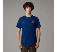 The North Face - S/S Never Stop Exploring Tee - T-shirt size L, blue