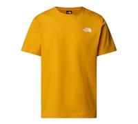 The North Face Men's S/S Redbox T-Shirt, Summit Gold/TNF Black, XL