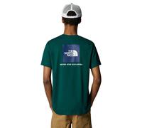 The North Face Mens S/S Redbox Tee: Deep Nori/Estate Blue: XXL Size: X
