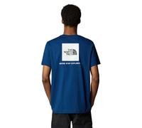 The North Face Mens S/S Redbox Tee: Estate Blue/White: S Size: S, Colo