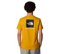 The North Face Mens S/S Redbox Tee: Summit Gold/Black: XL Size: XL, Co