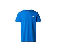 The North Face Men's S/S Simple Dome T-Shirt, Hero Blue, XL