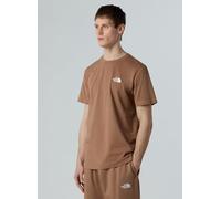 The North Face Men's S/S Simple Dome T-Shirt, Latte, M