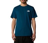 The North Face Men's S/S Simple Dome T-Shirt, Midnight Petrol, L