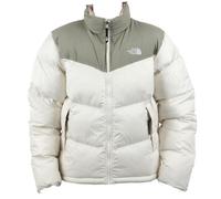 The North Face Men's Saikuru Jacket, White Dune/Clay Grey, M