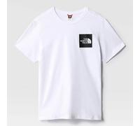 The North Face Men's Short Sleeve Fine Tee Cotton Crew T-Shirt TNF White Black