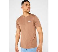THE NORTH FACE Men's Short Sleeve Simple Dome Tee, Brown, Size Xs, Men Brown