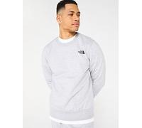 The North Face Men's Simple Dome Crew Sweatshirt, Tnf Light Grey Heather, XXL