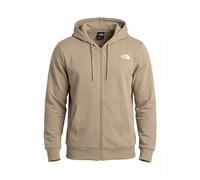 The North Face Men's Simple Dome Light Regular Full Zip Hoo Jacket, Stone Slab, XL