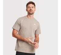 The North Face Simple Dome Evolution Short Sleeve T-Shirt Brown Grey - L