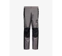 The North Face Mens Smoked Pearl/black Wind Brand-patch Straight-leg Mid-rise Shell Trousers L