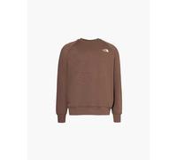 The North Face Men's Raglan Redbox Crew Sweatshirt, Smokey Brown, XL