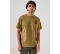 The North Face Mens Stones Graphic Relaxed T-Shirt, Brown, Size S, Men Brown