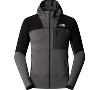 The North Face Men's Stormgap Powergrid Hoodie Jacket, Smoked Pearl/Tnf Black, XL