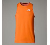 The North Face Men's Summit High Trail Tank Top Digital Orange/Iron Bro L
