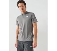 The North Face - Lightweight, ultra-breathable hiking polo shirt with button-down collar and ribbed sleeves - M Tanken Polo Smoked Pearl for Men - Size S - Grey Grey S