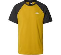 The North Face Men's Tanken Raglan T-Shirt Turmeric/Asphalt Grey XL