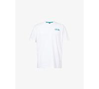 The North Face Mens The North Face Retro Trail Relaxed Cotton-Jersey T-Shirt Tnf White L