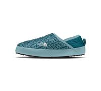 THE NORTH FACE Men's Thermoball Traction Mule V, Blue Coral TNF Lowercase Print Blue Coral, 44.5 EU