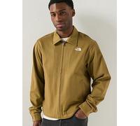 The North Face Mens Twill Collared Jacket, Brown, Size Xl, Men Brown