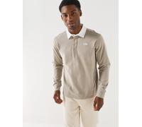 The North Face Mens Vista Rugby Long Sleeve Top, Beige, Size M, Men Beige