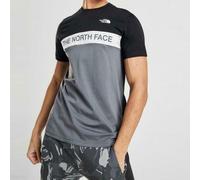 The North Face Men'sWoven Colour Block T-Shirt:Grey-Black/Size-S
