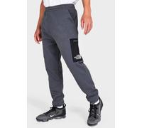 The North Face Mens Woven Pocket Joggers in Vandis Grey - Dark Grey Fleece - Size Large