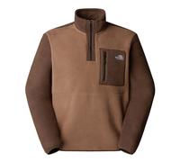 The North Face Mens Yumiori 1/4 Zip Fleece Brown XL