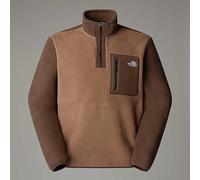 The North Face Mens Yumiori 1/4 Zip Fleece Brown L