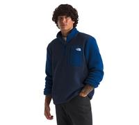 The North Face Yumiori 1/4 Zip Fleece: Summit Navy/Estate Blue: XL Siz