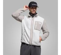 The North Face Mens Regular Fit Yumiori Zip Through Fleece - Colour: P48 Cumulus Cloud/Stone Slab - Size: Medium