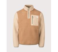 The North Face Mens Yumiori Quarter Zip Fleece Sweatshirt” - Colour: EVO1 Utility Brown/Khaki Stone/Bark Mist - Size: XL XL