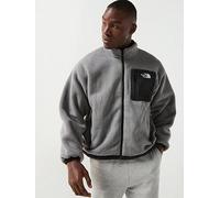 The North Face Mens Yumiori Reversible Fleece Jacket, Grey, Size S, Men Grey