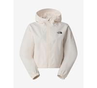 The North Face Mono Quest Cropped Hooded Jacket White Cream Women - XL