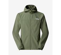 The North Face Mountain Athletics Hooded Wind Jacket Laurel Green - S
