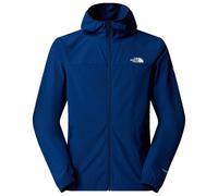 The North Face - Mountain Athletics Hooded Wind Jacket - Softshell jacket size L, blue