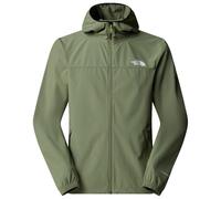 The North Face - Mountain Athletics Hooded Wind Jacket - Softshell jacket size M, olive