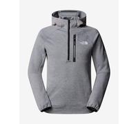 The North Face Mountain Athletics Quarter Zip fleece with hood grey - M