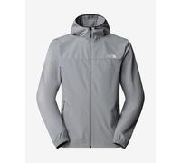 The North Face Men's Mountain Athletics Hooded Wind Jacket - Grey, Grey, Size M, Men Grey