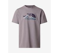 The North Face - Mountain Line Short Sleeve Tee - T-shirt size L, grey