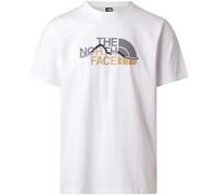 The North Face - Mountain Line Short Sleeve Tee - T-shirt size L, white