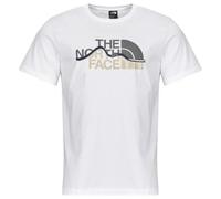 THE NORTH FACE MOUNTAIN LINE TEE SHIRTS WHITE + BLACK S M L XL