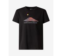 The North Face Mountain Night Relaxed Short Sleeve T-Shirt Black Boy - L