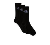 THE NORTH FACE Multi Sport Crew Sock 3 Pack, Black, Size S, Men Black