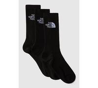 The North Face - Multi Sport Cush Crew Pack Of 3 Tnf Black - Socks - black - M - 81% Cotton, 15% Polyamide, 4% Elastane M