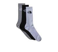 THE NORTH FACE Multi Sport Cush Crew Sock 3 Pack, Black/Multi, Size S, Men Print