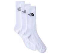 The North Face Adults Multi Sport Cushion Crew Socks - 3 Pack White M
