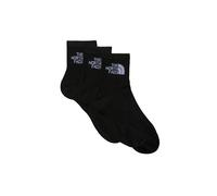 The North Face - Multi Sport Cush Quarter Pack Of 3 TNF Black - Socks S