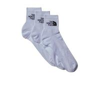 THE NORTH FACE Multi Sport Cush Quarter Sock 3 Pack, White, Size L, Men White