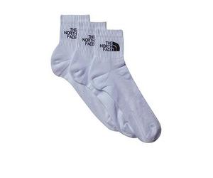 THE NORTH FACE Multi Sport Cush Quarter Sock 3 Pack, White, Size S, Men White